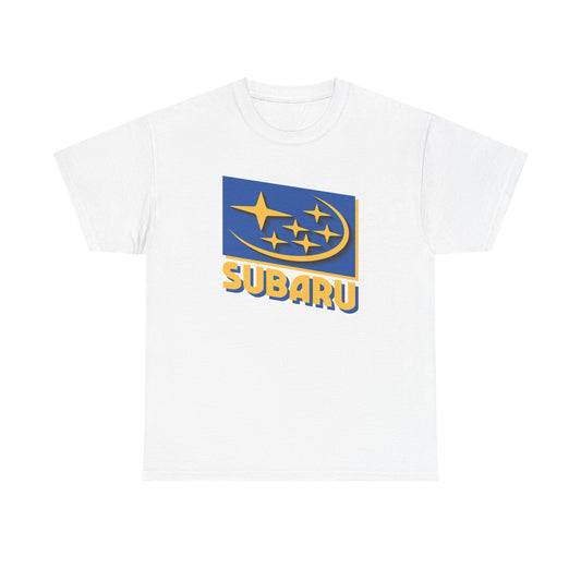 Subaru Retro Graphic T Shirt NEW ADULT Tee Cotton