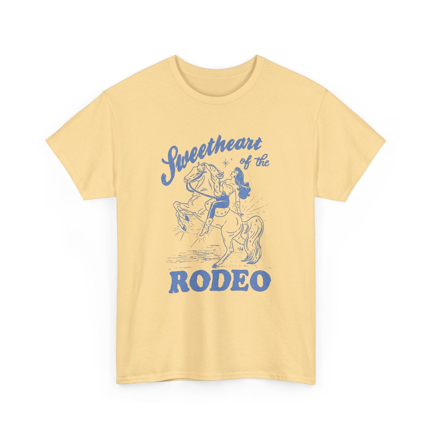 Sweetheart Of The Rodeo Graphic T Shirt Unisex Heavy Cotton Tee NEW Gift