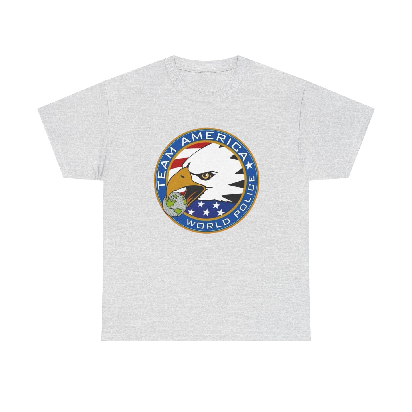 Team America World Police Graphic T Shirt NEW Unisex Heavy Cotton Tee
