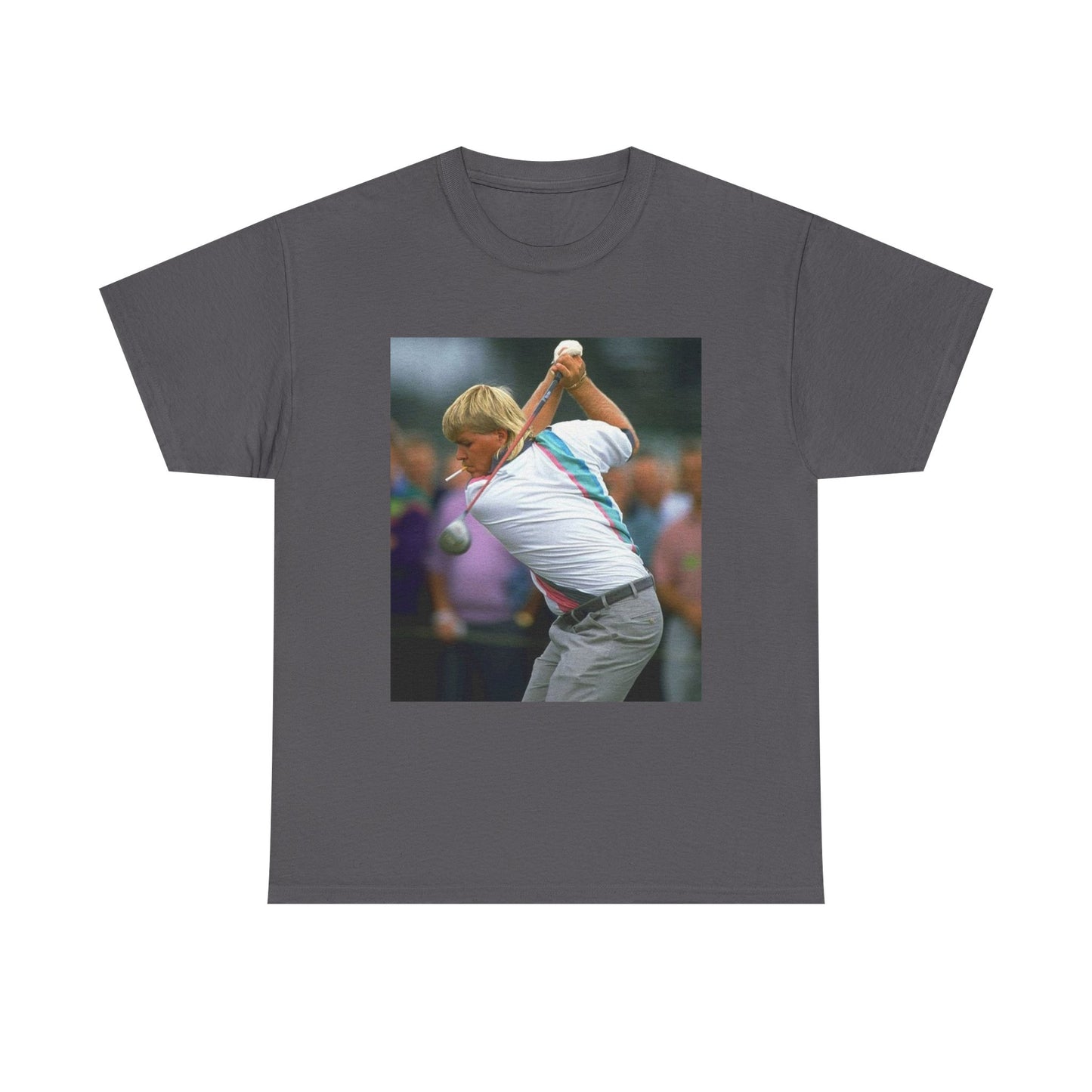 John Daly TShirt Masters golf club Tiger woods Vintage Unisex Heavy Cotton Tee