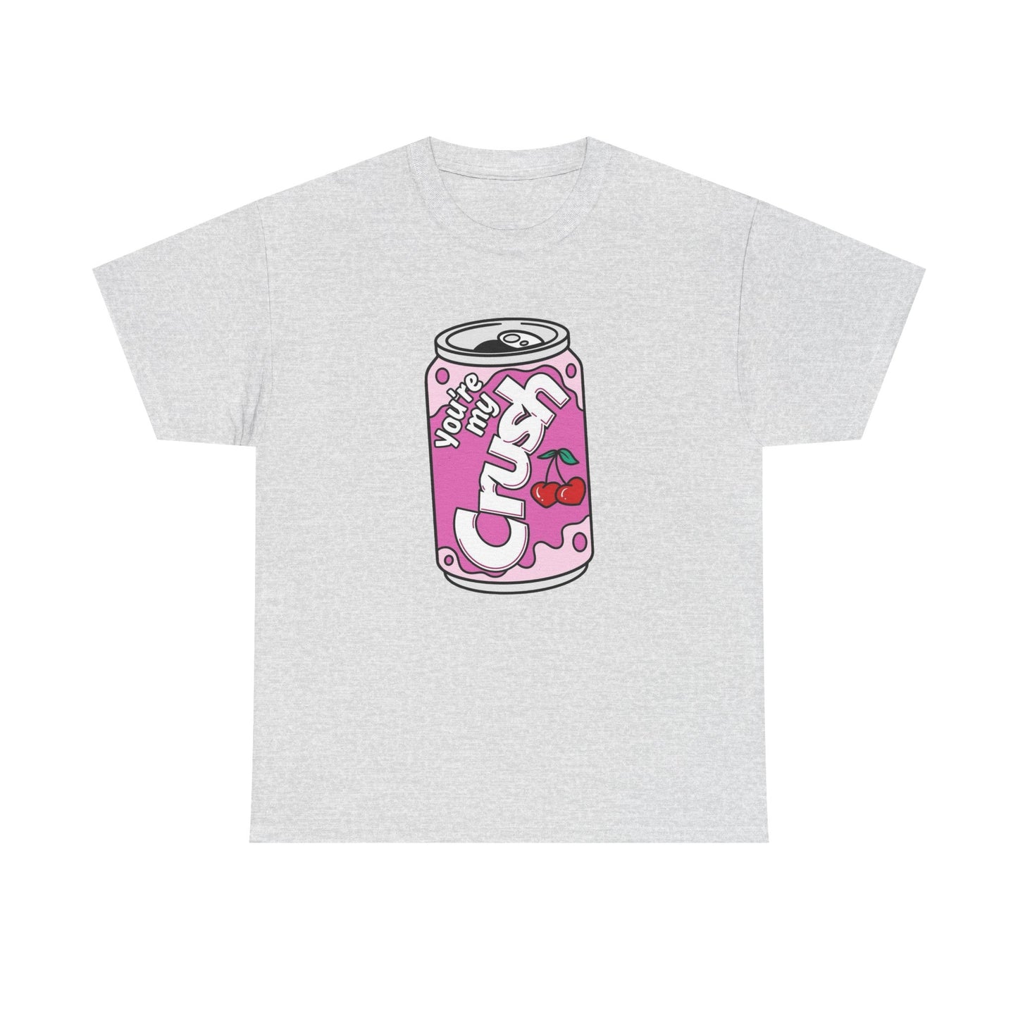 Your My Crush Soda Retro Graphic T Shirt Unisex Heavy Cotton Tee