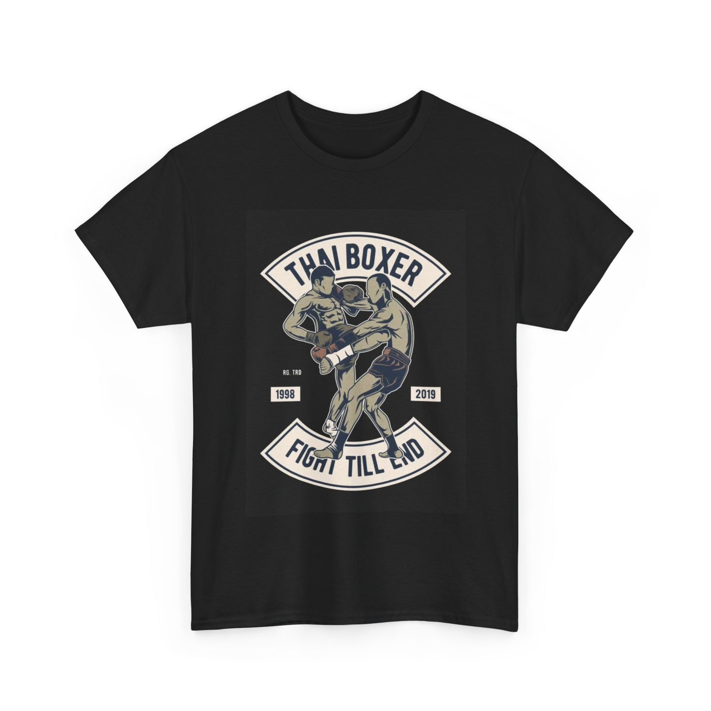 Muay Thai tshirt MMA UFC GYM gear Thai Boxing Club Unisex Heavy Cotton Tee