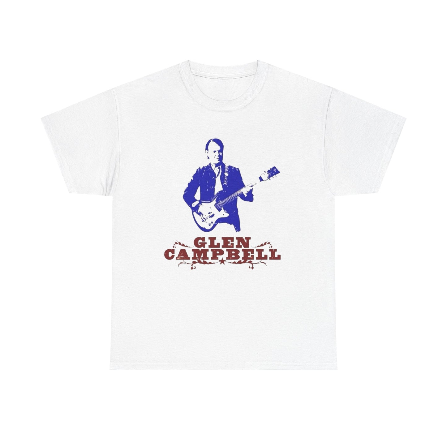 Glen Campbell Graphic T Shirt NEW ADULT TEE VINTAGE