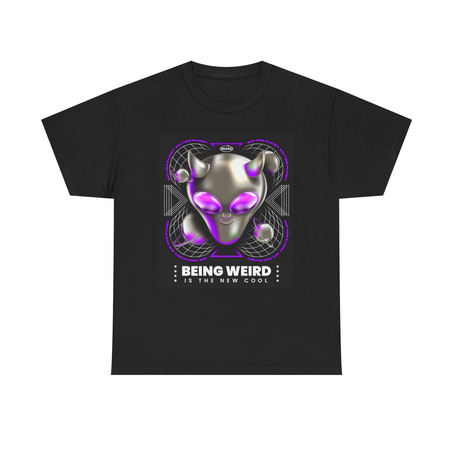 Being Weird Is The New Cool Graphic T Shirt Brand New Cotton Tee