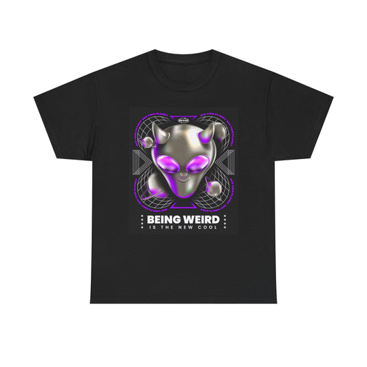 Being Weird Is The New Cool Graphic T Shirt Brand New Cotton Tee