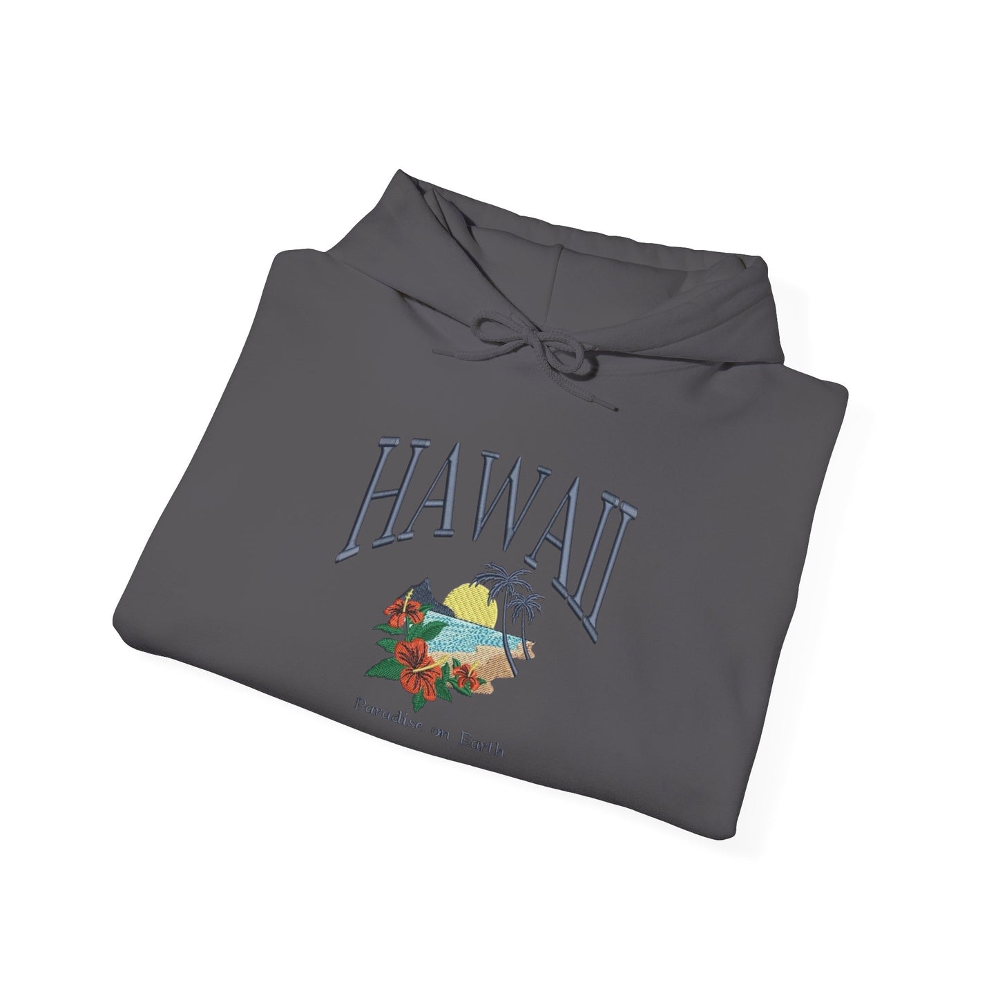 Hawaii Paradise On Earth Graphic Hoodie NEW Heavy Blend™ Sweatshirt