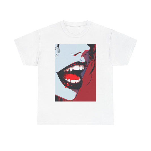 Waifu Anime T-shirt Girl Graphic Cartoon Retro Gaming Unisex Heavy Tee Game sexy