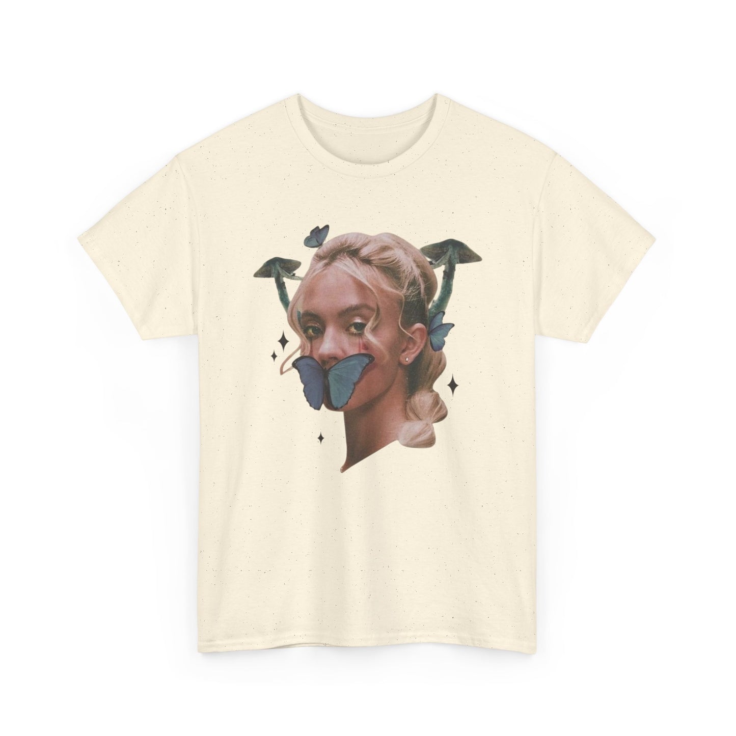 Sydney Sweeney Vintage Graphic T-Shirt Comfy Cotton Tee Brand NEW