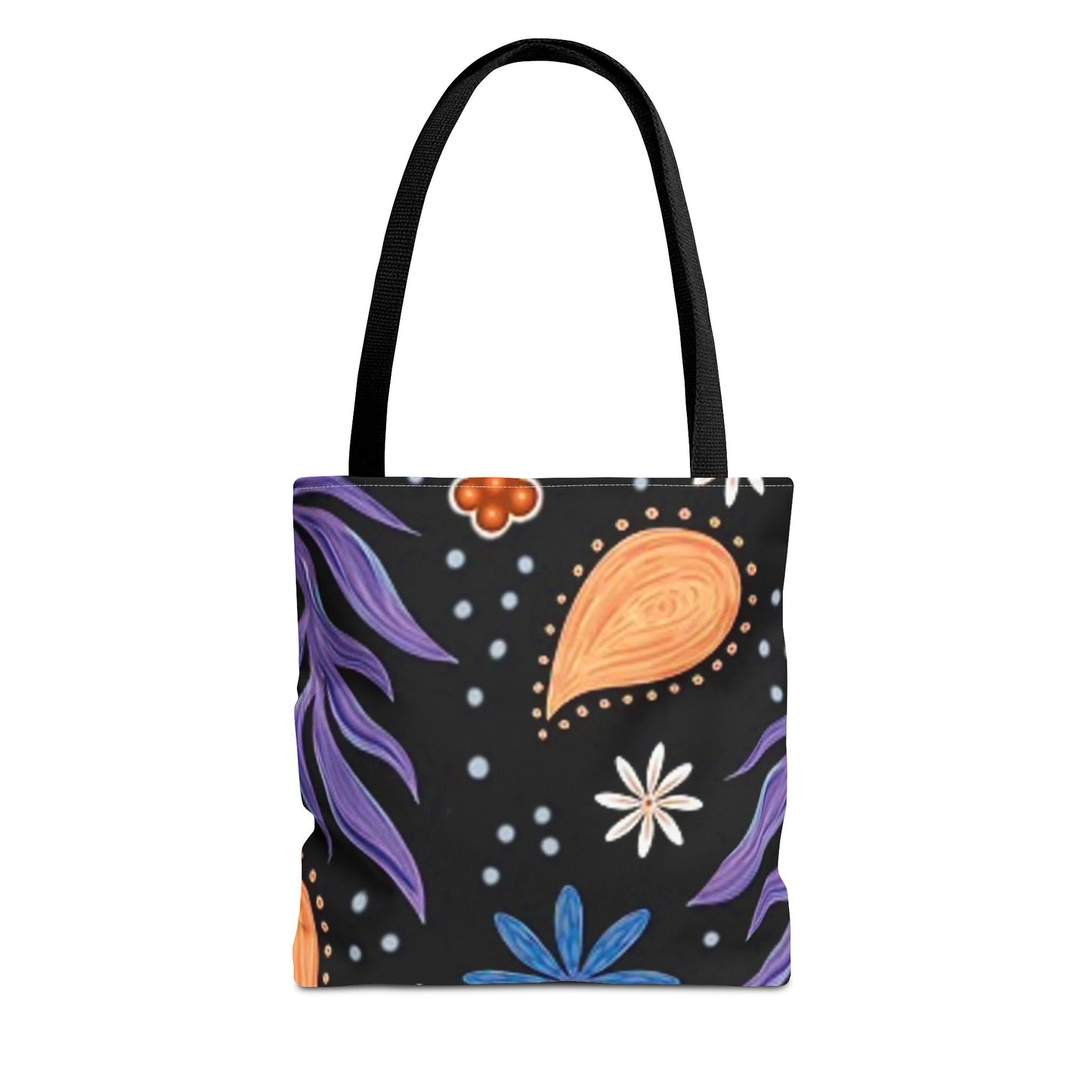 Floral Multi Color Retro BRAND NEW Tote Bag (AOP)