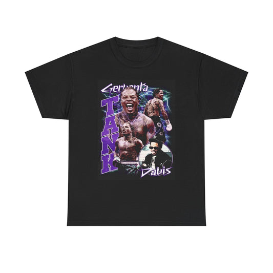 Gervonta Tank Davis Boxing Shirt Apparel BRAND NEW Unisex Heavy Cotton Tee