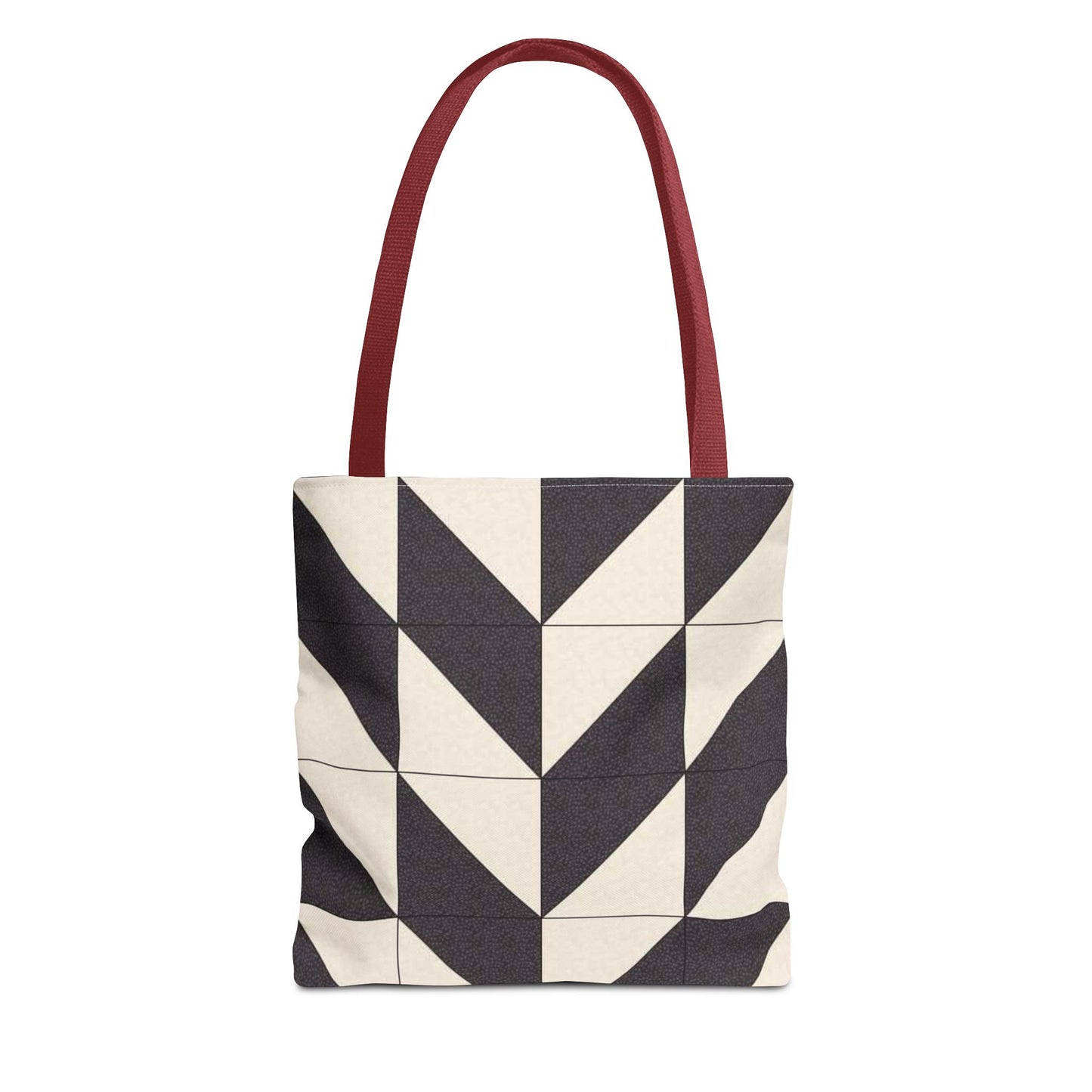 Black And Cream BRAND NEW Modern Purse - Pocketbook - Travel Tote Bag (AOP)