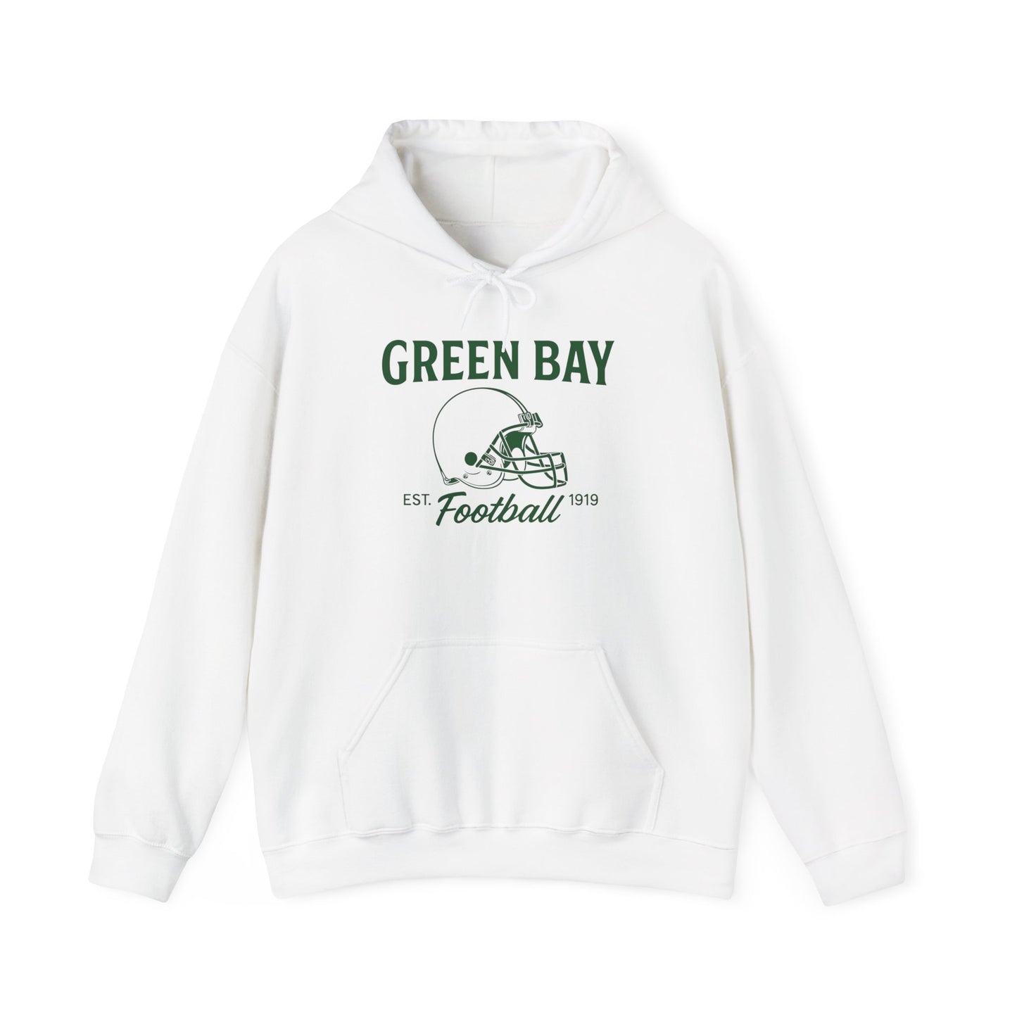 Green Bay Football Graphic Hoodie Unisex Heavy Blend™ Hooded Sweatshirt