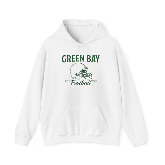 Green Bay Football Graphic Hoodie Unisex Heavy Blend™ Hooded Sweatshirt