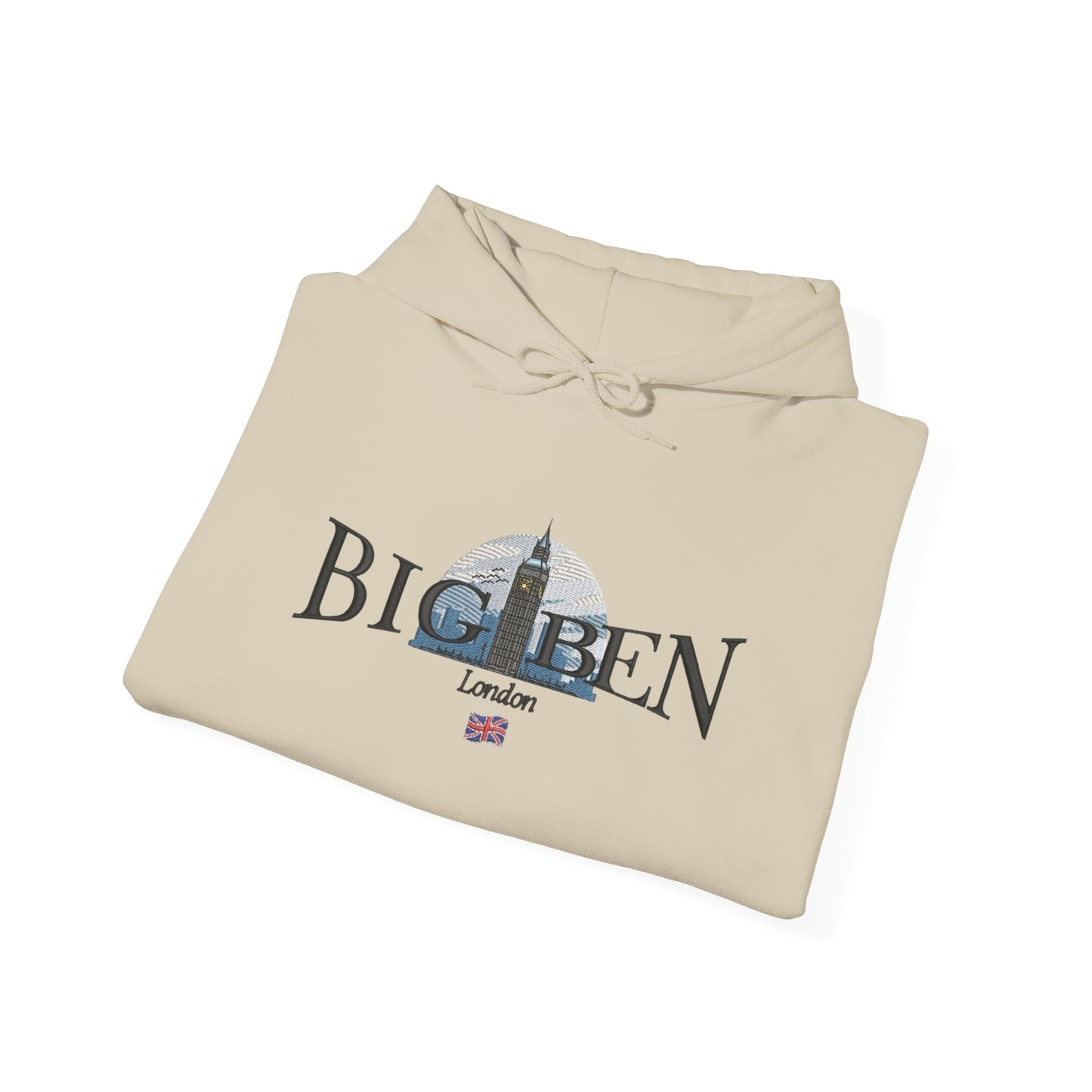 Big Ben London Graphic Hoodie Heavy Blend Sweatshirt NEW