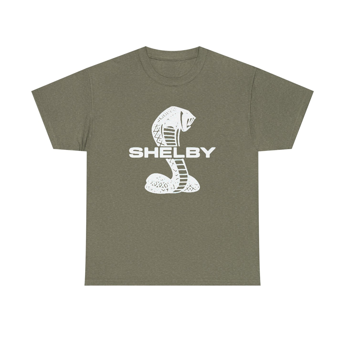 Shelby Graphic T Shirt Retro Ford Mustang Logo Vintage Unisex Heavy Cotton Tee
