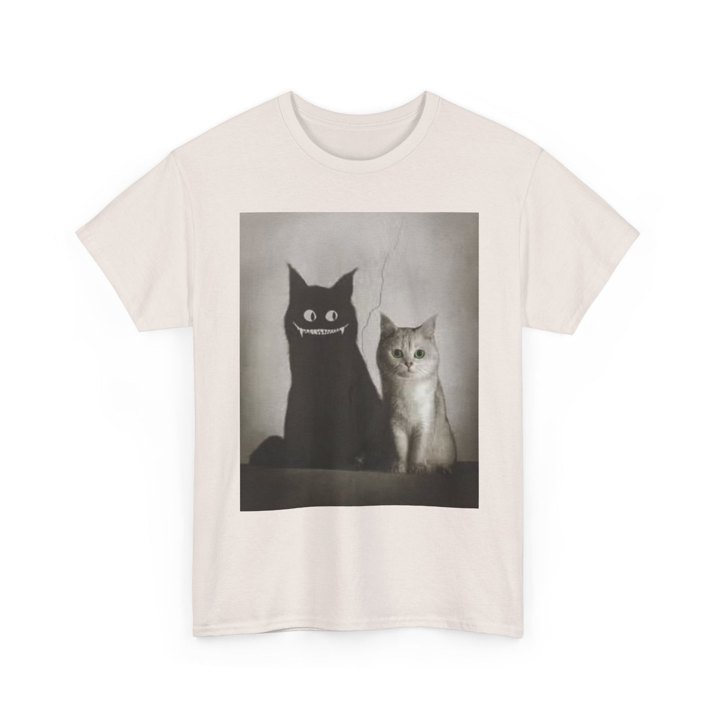 Funny Cat Graphic T Shirt Kitten Cat Lover Hilarious Unisex Heavy Cotton Tee