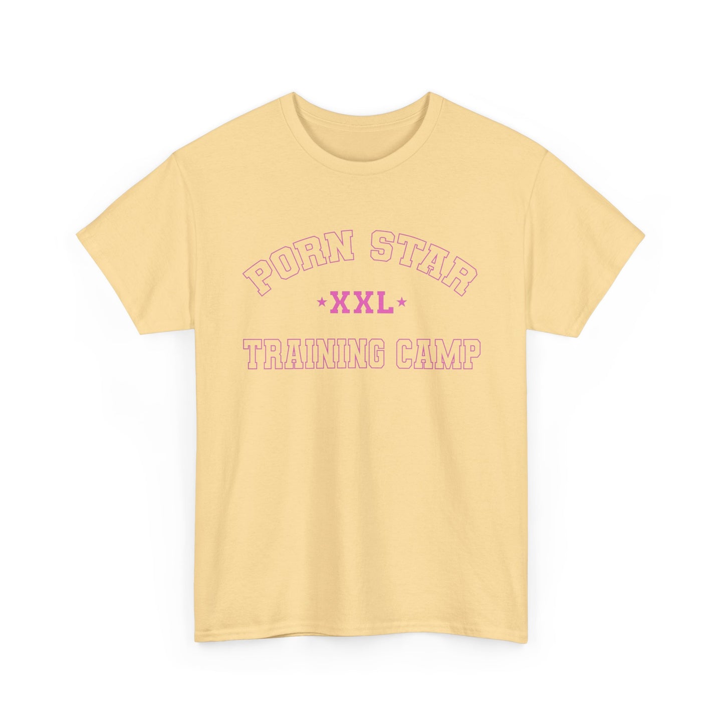 Pornstar Training Camp Graphic T Shirt NEW Adult Unisex Heavy Cotton Tee