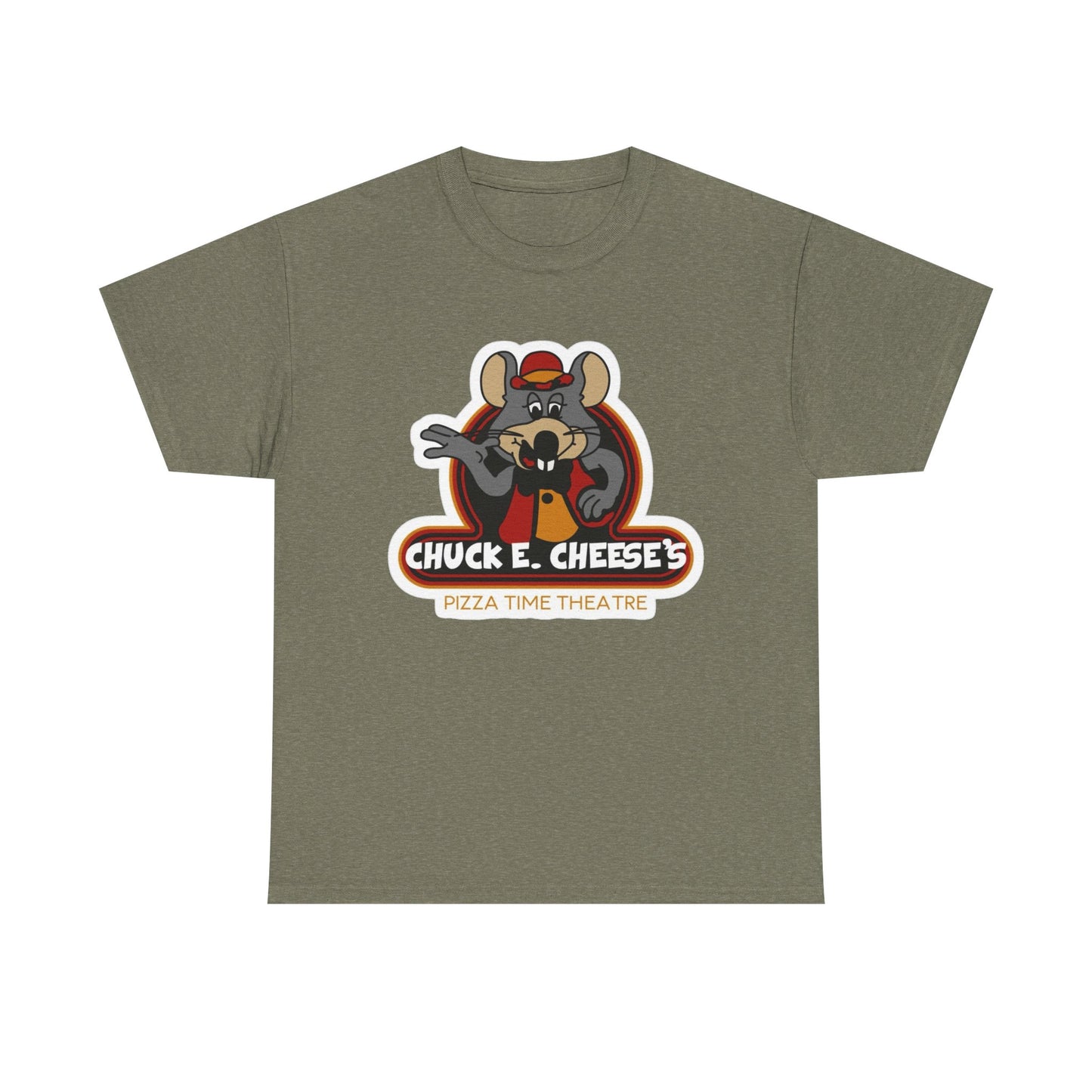 Chuck E Cheese Vintage 90's Kids Graphic T Shirt NEW Unisex Heavy Cotton Tee
