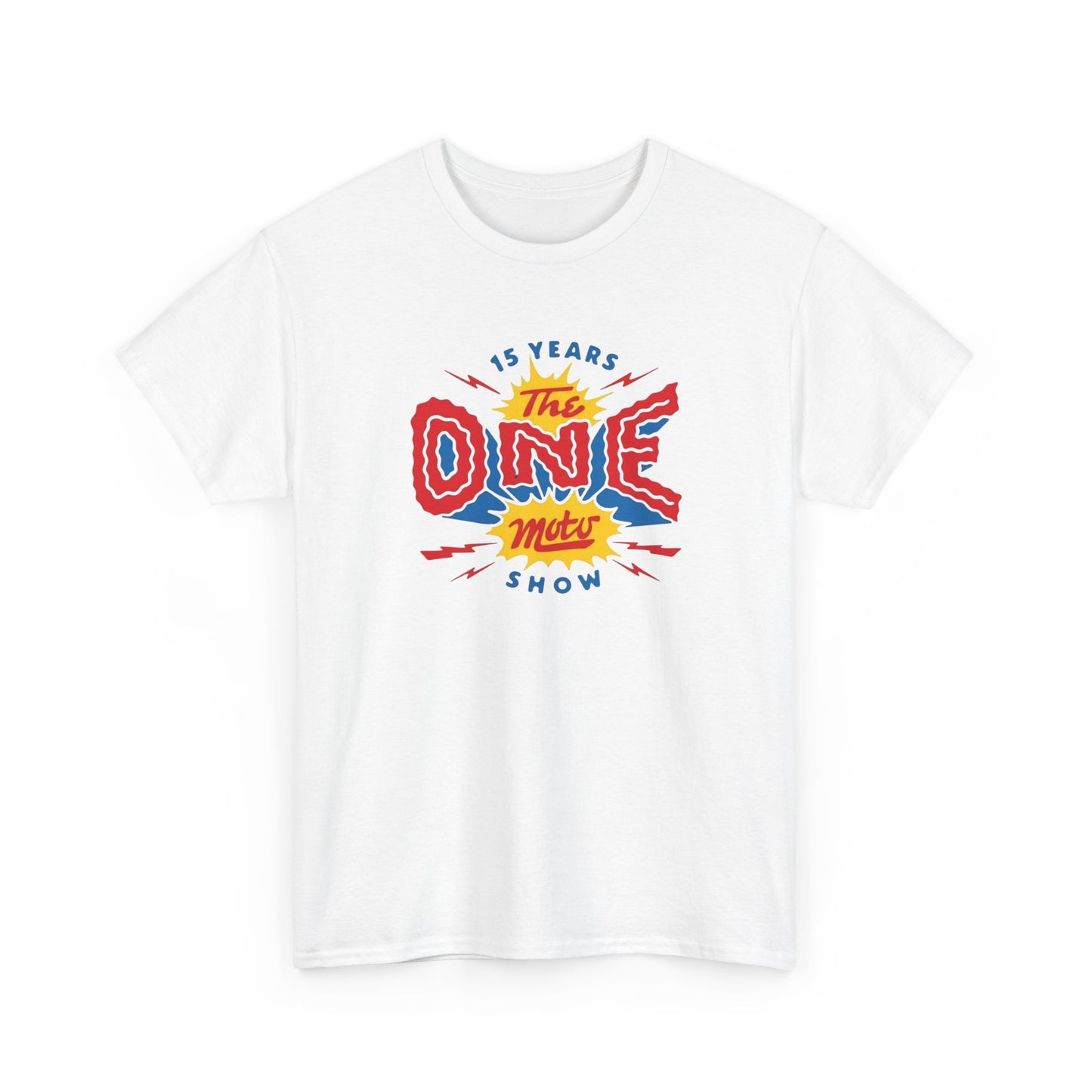 The One Moto Show Graphic T-Shirt Unisex Heavy Cotton Tee