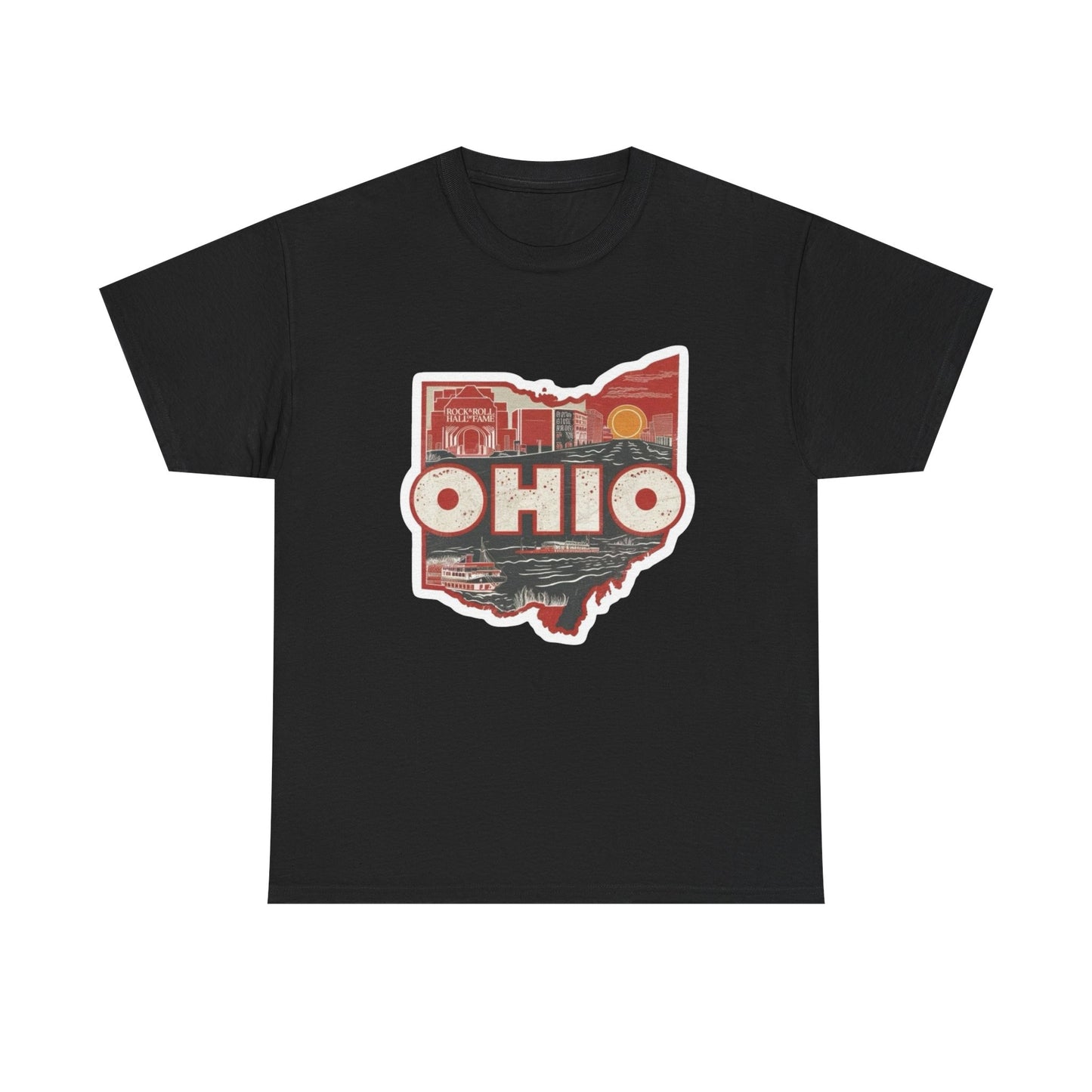 Ohio Logo Graphic T Shirt NEW Adult Tee