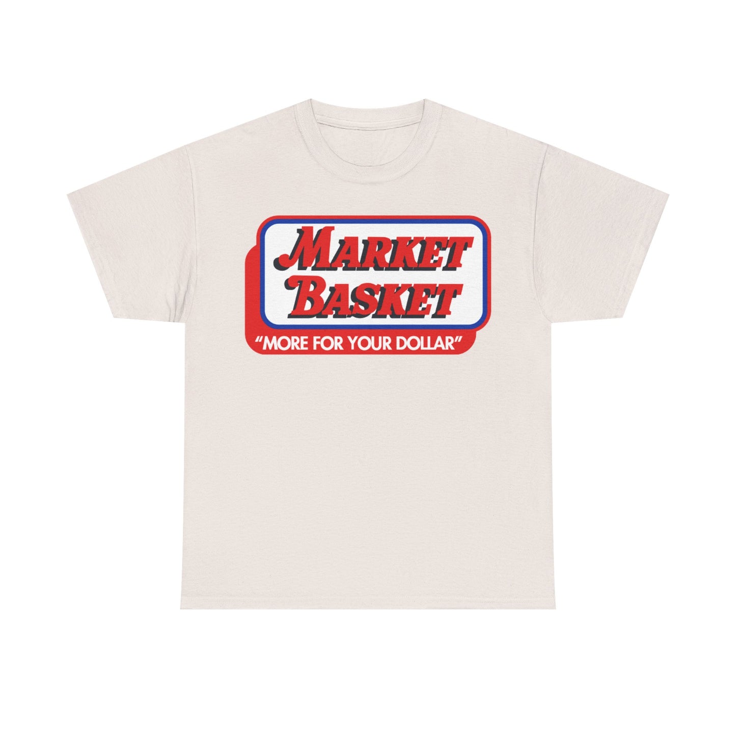 Boston vintage New England market basket patriots Heavy Cotton Tee