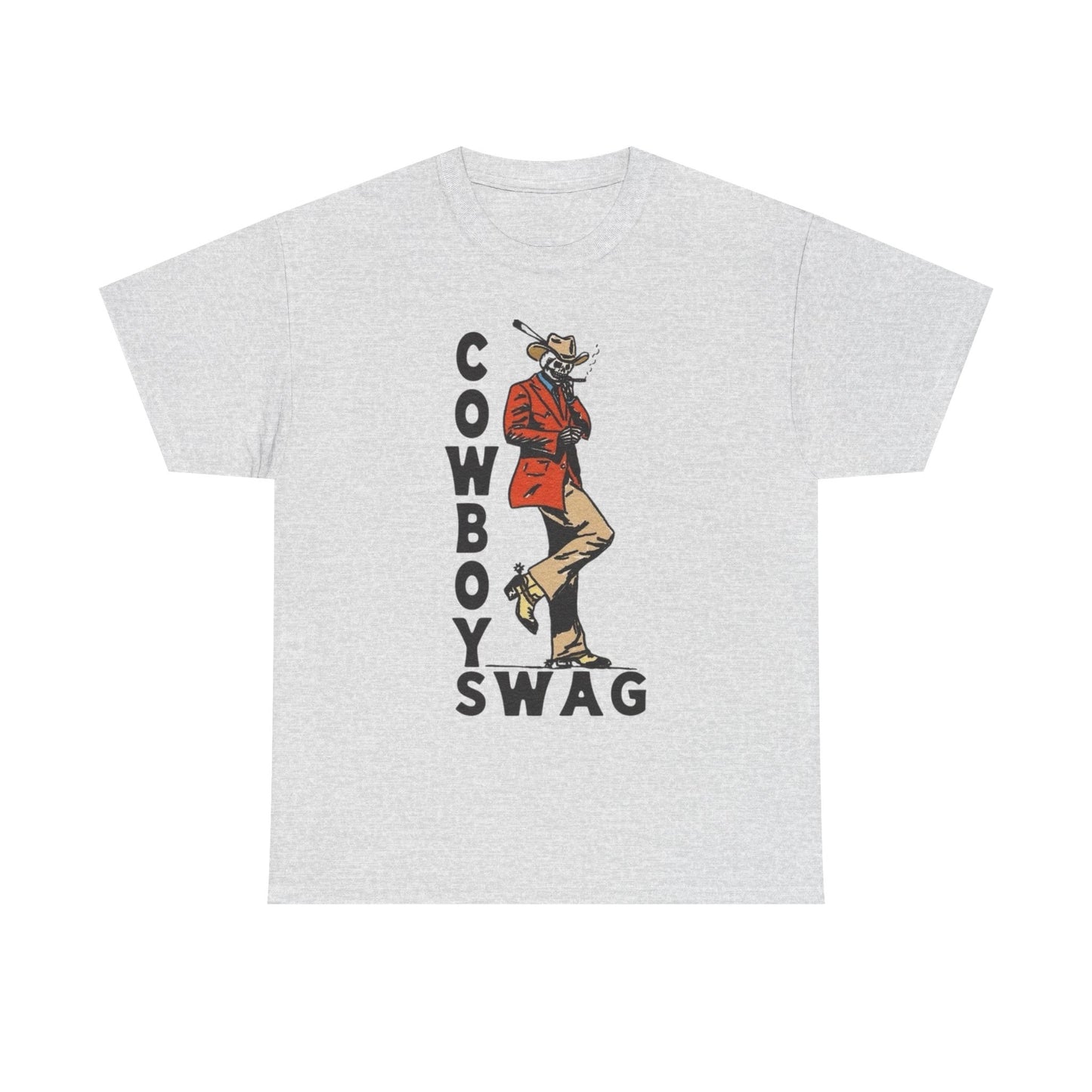 Cowboy Swag Graphic T Shirt Unisex Heavy Cotton Tee