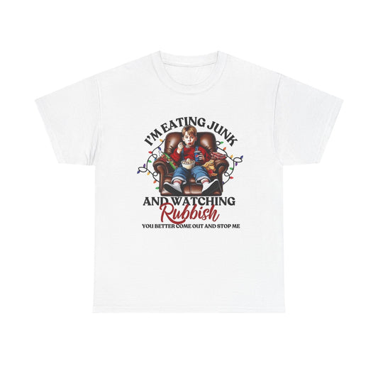 Home Alone Graphic T Shirt Vintage Funny Christmas Unisex Heavy Cotton Tee