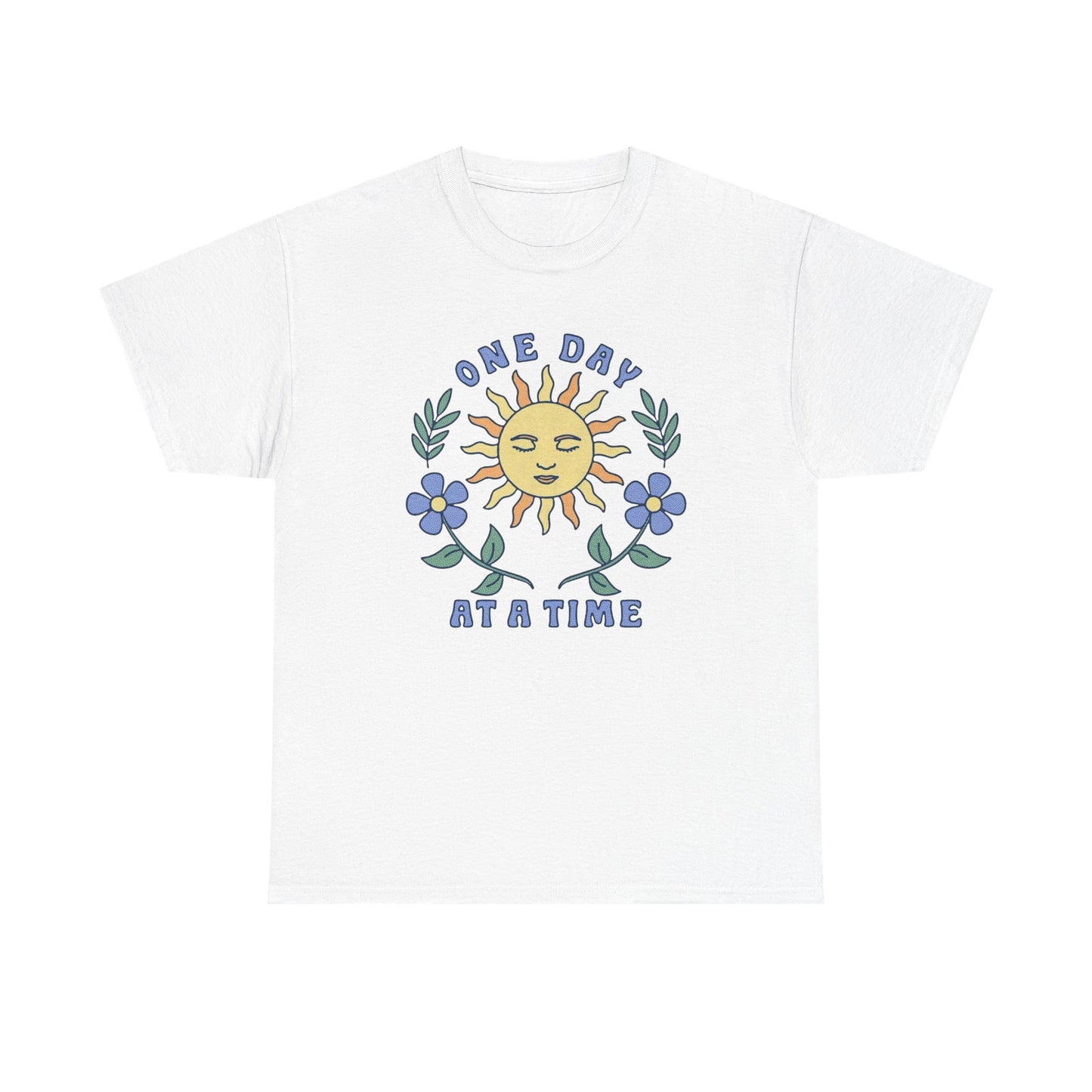 One Day At A Time Graphic T Shirt NEW ADULT Tee