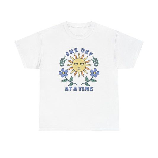 One Day At A Time Graphic T Shirt NEW ADULT Tee