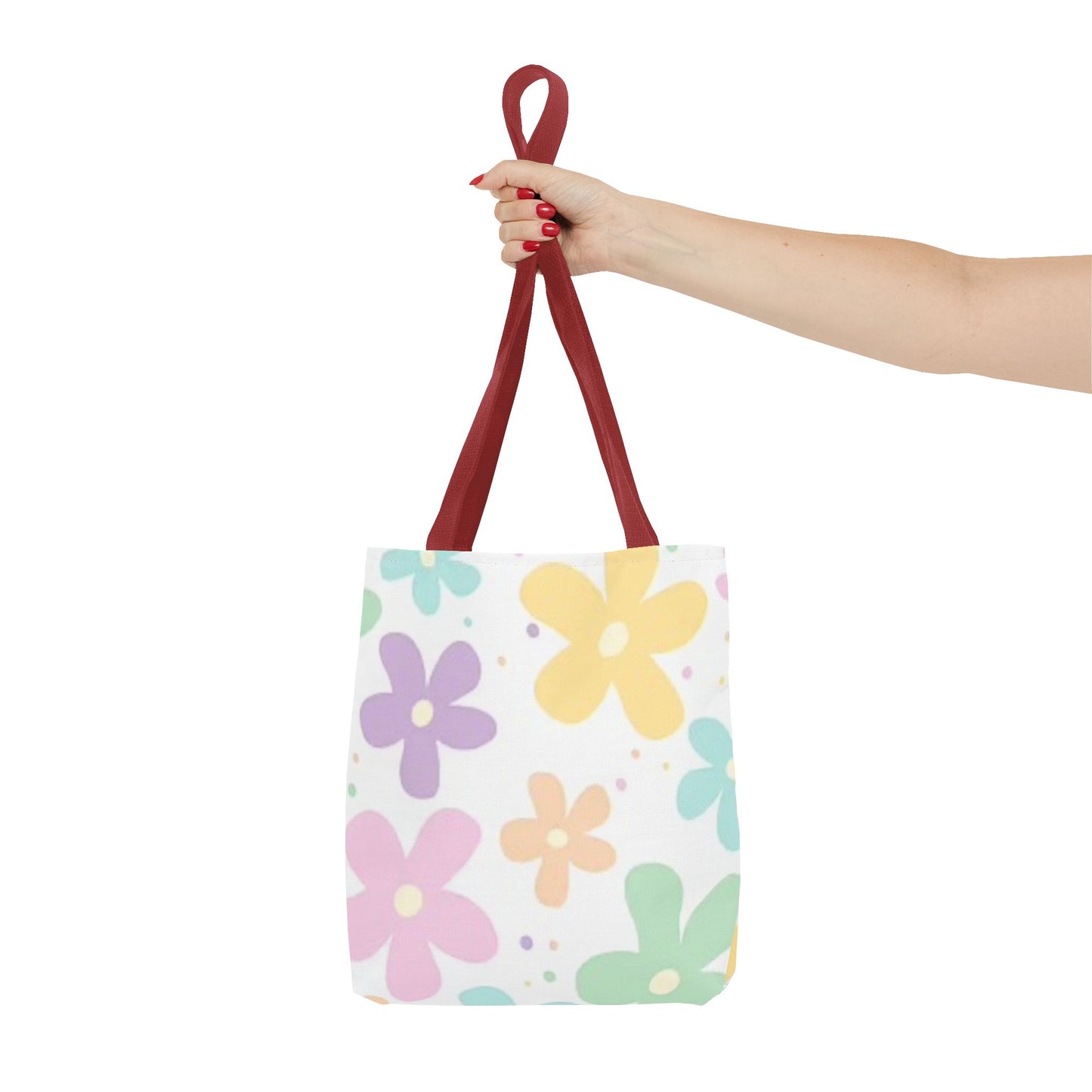 Multi Color Floral Brand NEW Bright Tote Bag (AOP)