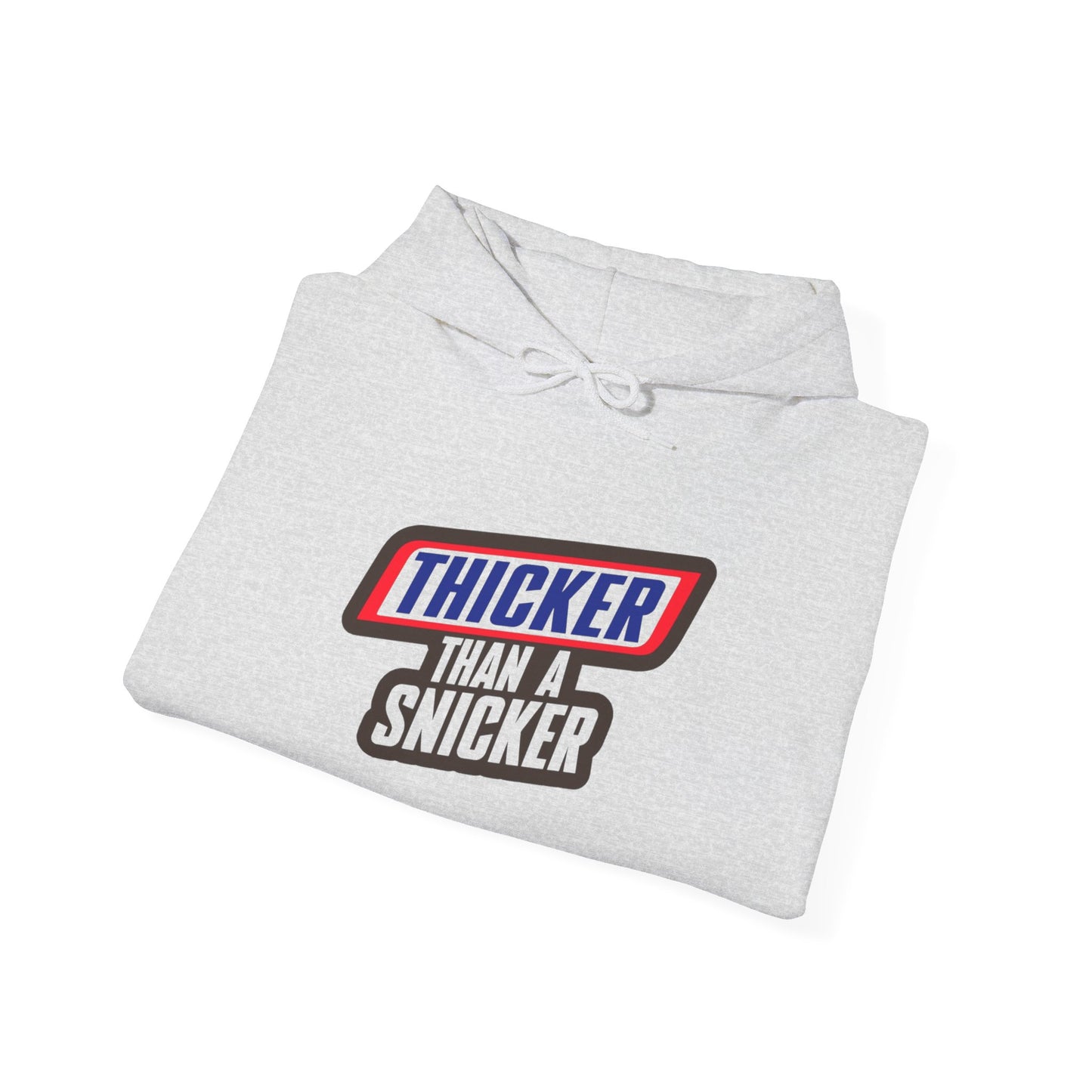 Thicker Than A Snicker Hoodie Funny Unisex Heavy Blend™ Hooded Sweatshirt