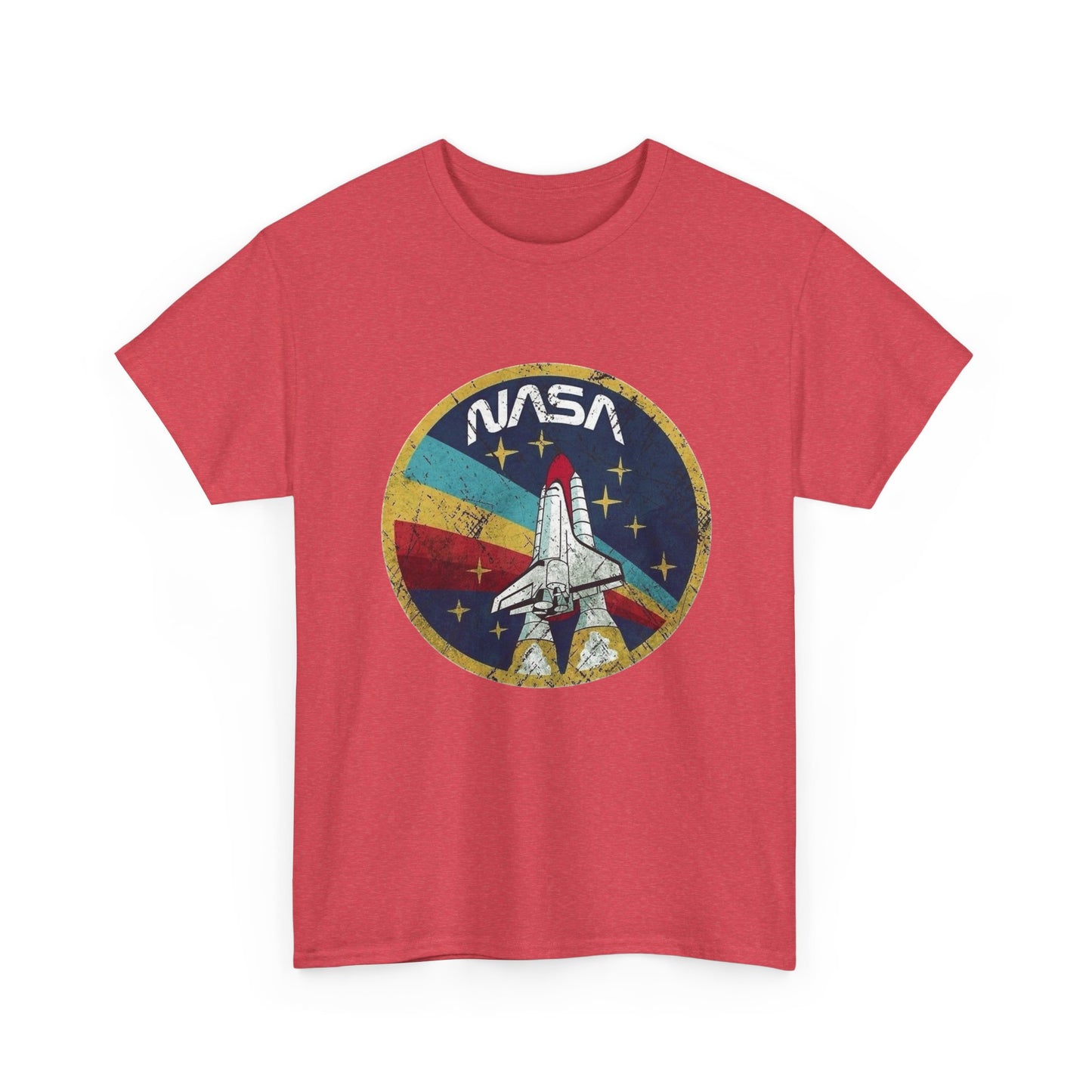 NASA Retro 90's Graphic T Shirt Unisex Heavy Cotton Tee