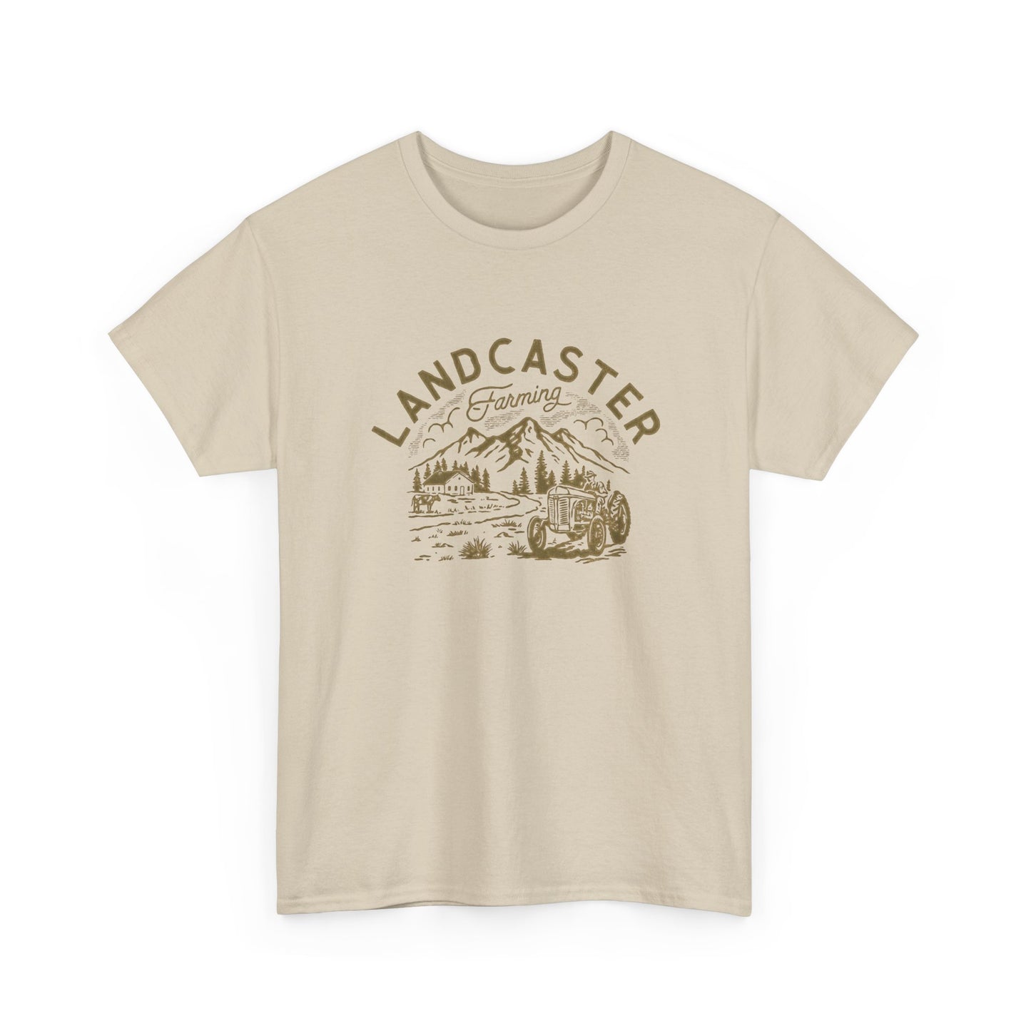 Lancaster Farming Graphic T Shirt Unisex Heavy Cotton Tee