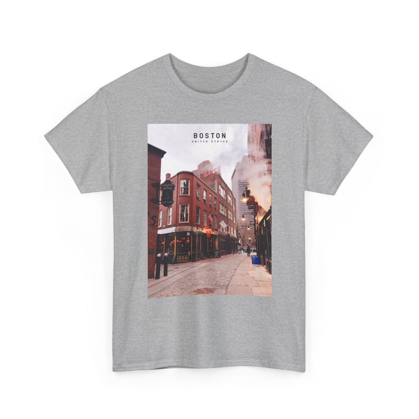 Boston Bar T Shirt BRAND NEW Apparel Unisex Heavy Cotton Tee