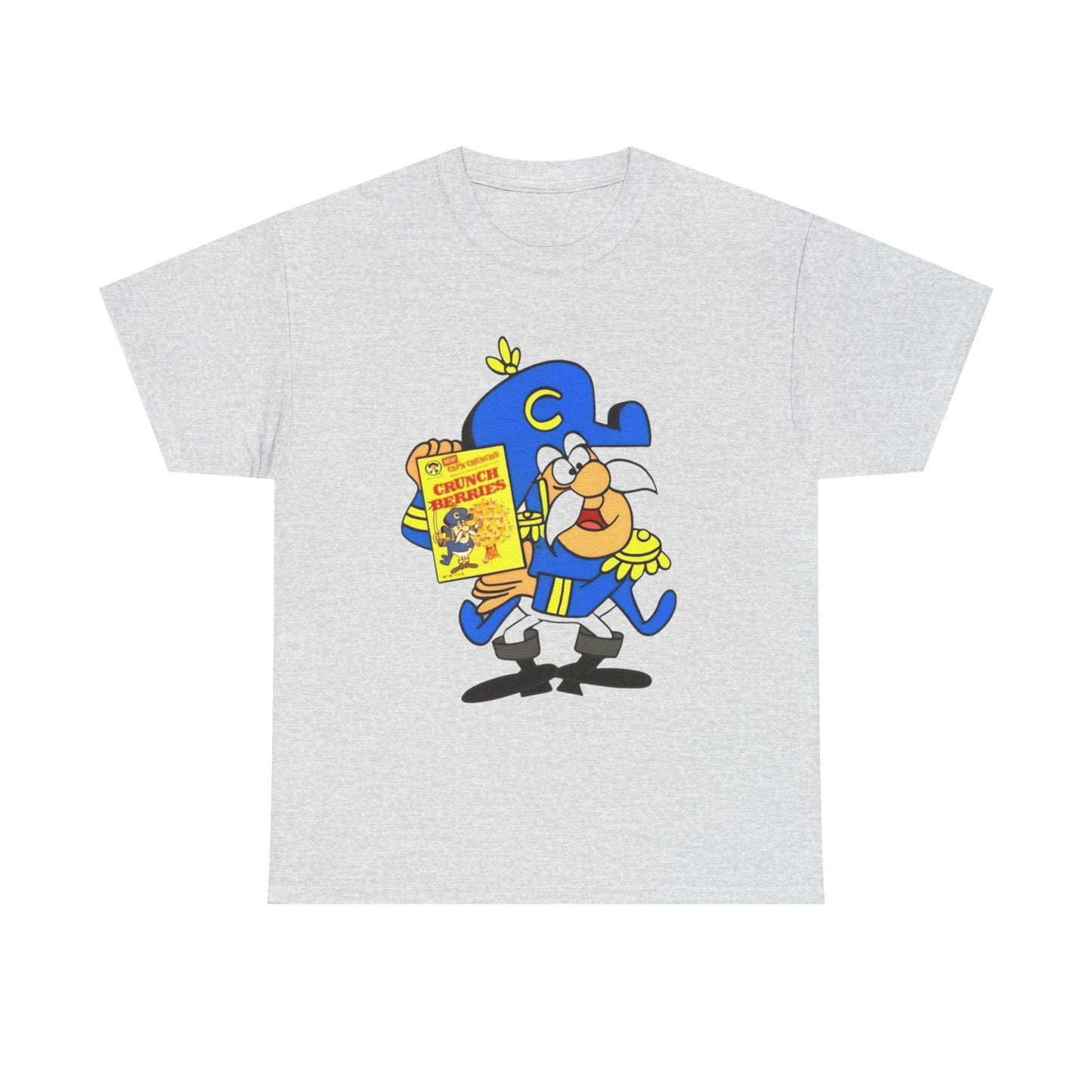 Captain Crunch Vintage Cereal Graphic T Shirt S-5XL NEW Unisex Heavy Cotton Tee