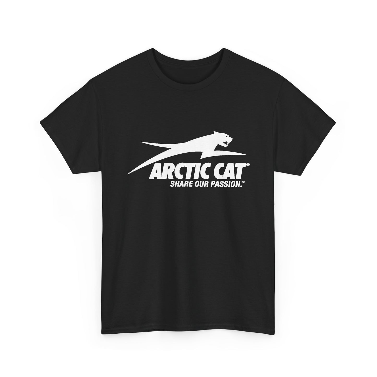 Arctic Cat Logo Graphic T Shirt Unisex Heavy Cotton Tee NEW