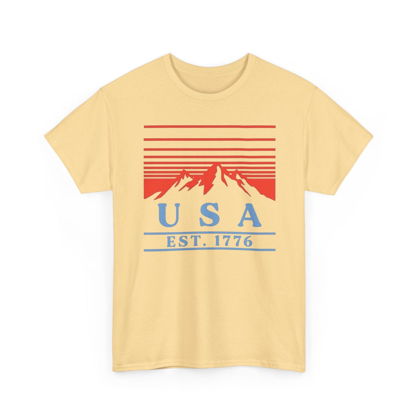 USA Est 1776 America Graphic T Shirt ADULT NEW