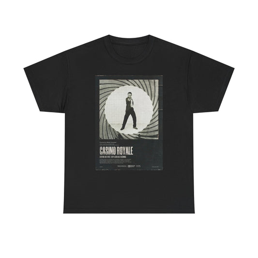 Casino Royal Graphic T Shirt Vintage Bond Unisex Heavy Cotton Tee