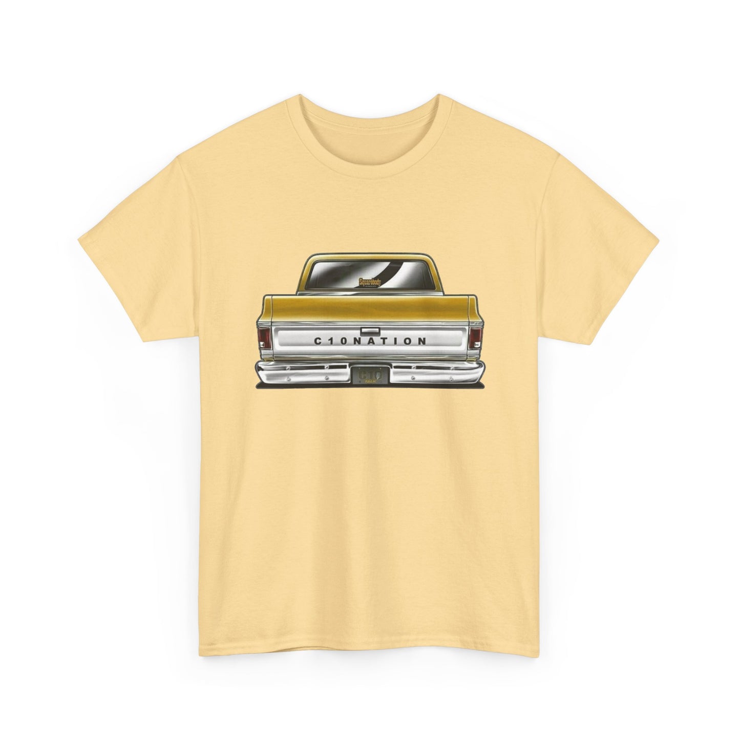 Chevy C10 Retro Trucks Graphic T Shirt Unisex Heavy Cotton Tee NEW