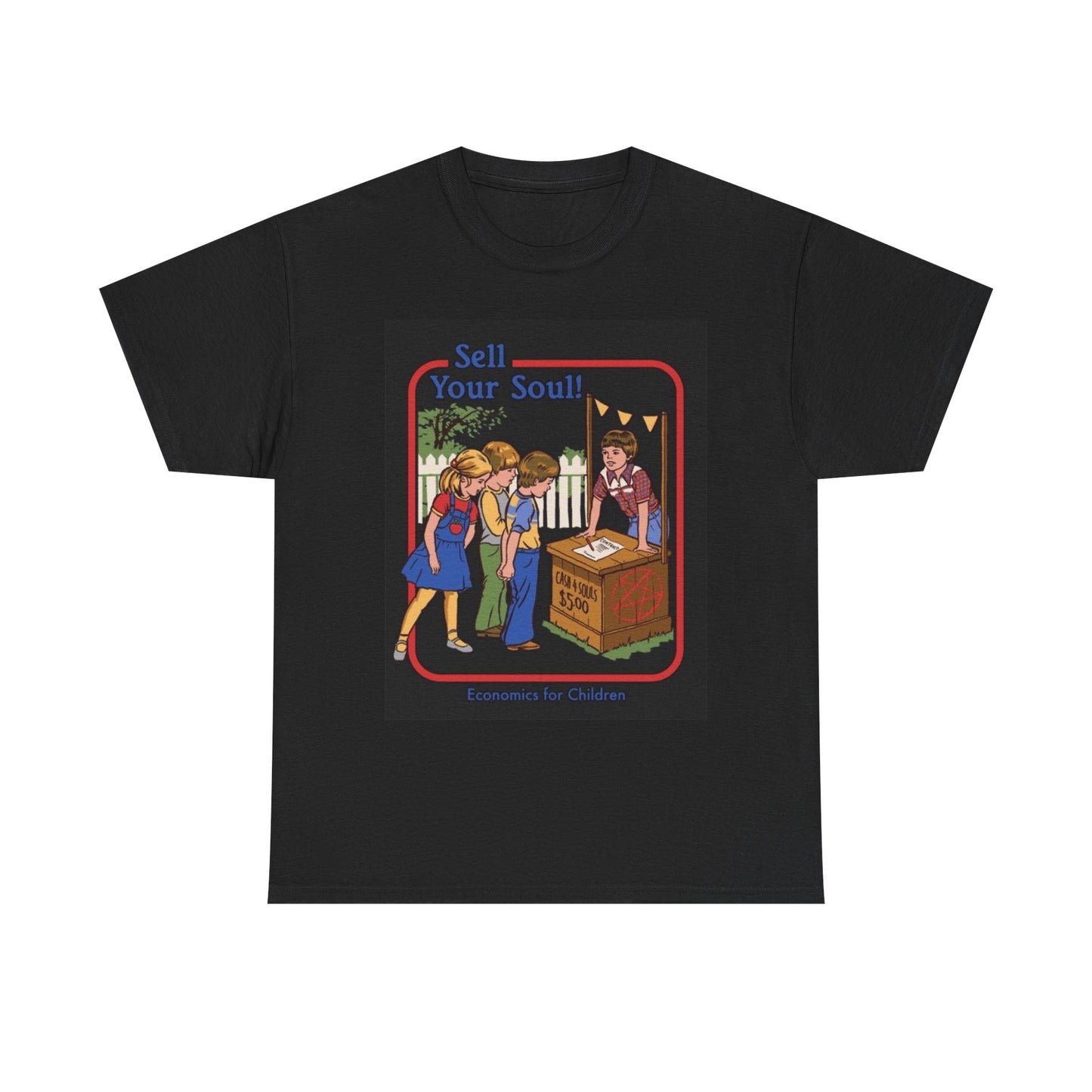 Sell Your Soul Graphic T Shirt Cotton Tee
