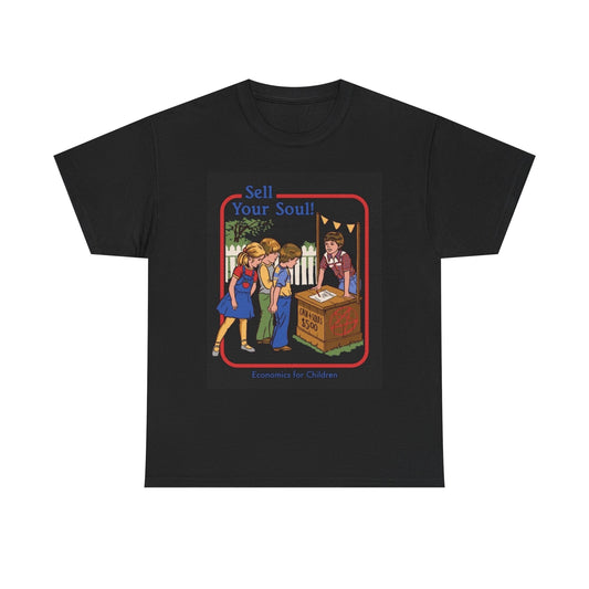 Sell Your Soul Graphic T Shirt Cotton Tee