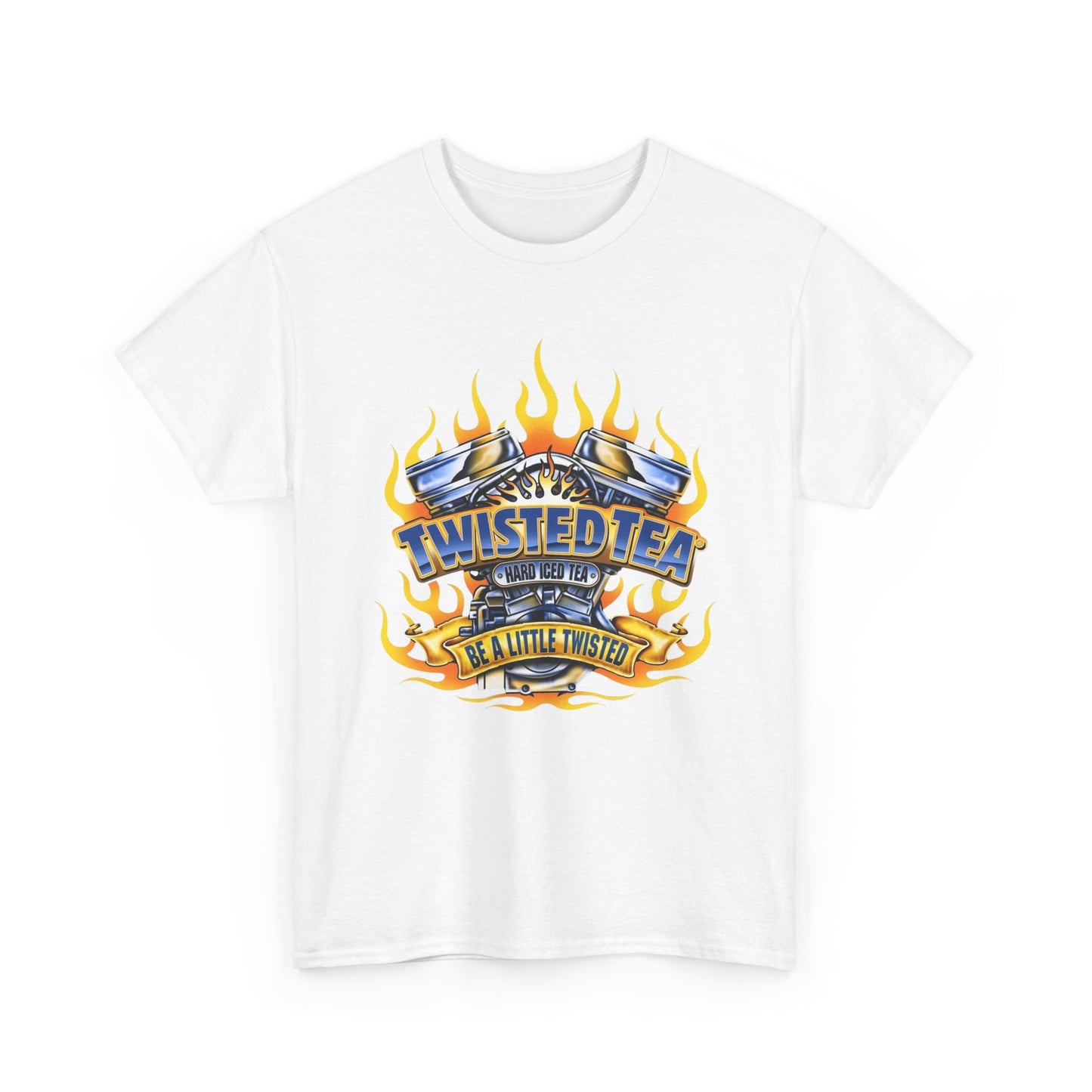 Twisted Tea Hard Graphic T Shirt Unisex Heavy Cotton Tee NEW