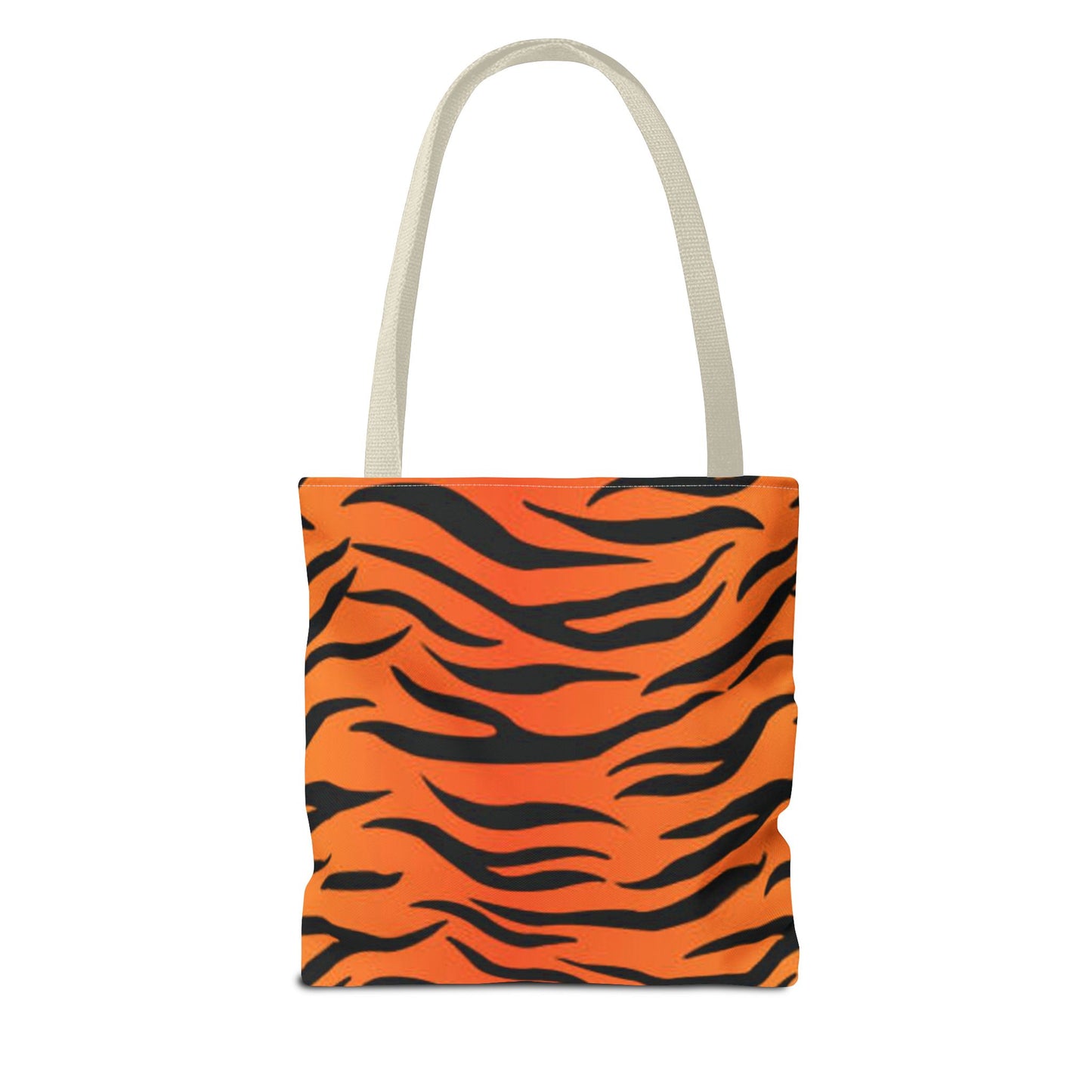 Orange Zebra Print Multi Color BRAND NEW MODERN Tote Bag (AOP)
