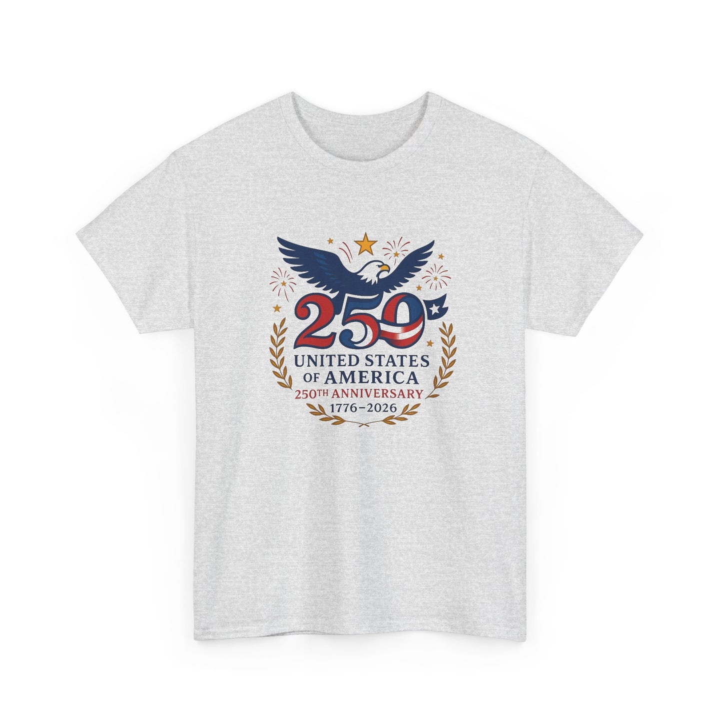 USA American 250th Anniversary Graphic T Shirt Adult New Tee