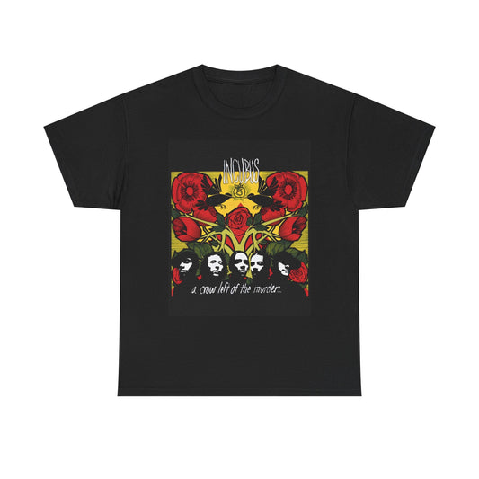 Incubus T-shirt vintage rose art retro concert rock band Unisex Heavy Cotton Tee