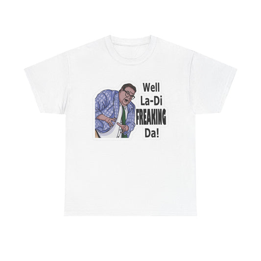 Chris Farley Graphic T Shirt Funny Retro SNL 90s Skit Unisex Heavy Cotton Tee