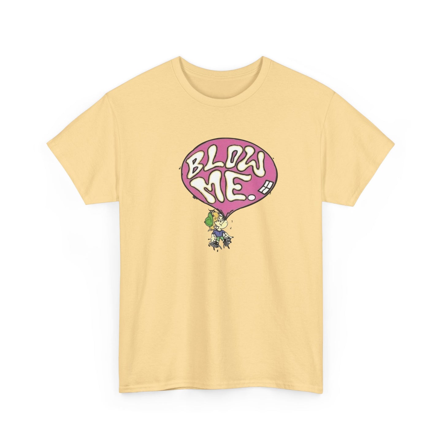 Blow Me Funny Vintage Graphic T-Shirt Unisex Heavy Cotton Tee