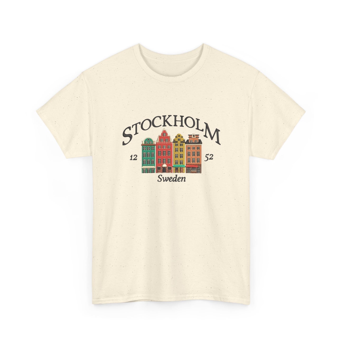 Stockholm Sweden Graphic T Shirt NEW Unisex Heavy Cotton Tee