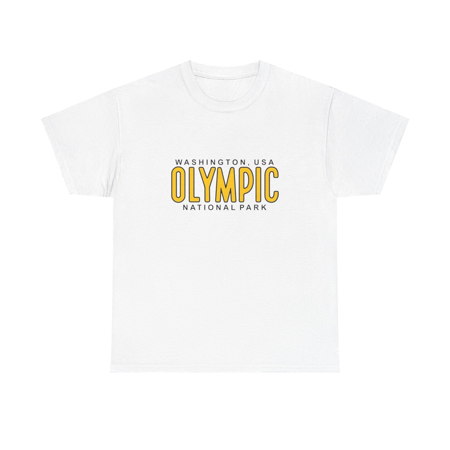 Olympic Washington Graphic T Shirt Heavy Cotton Tee