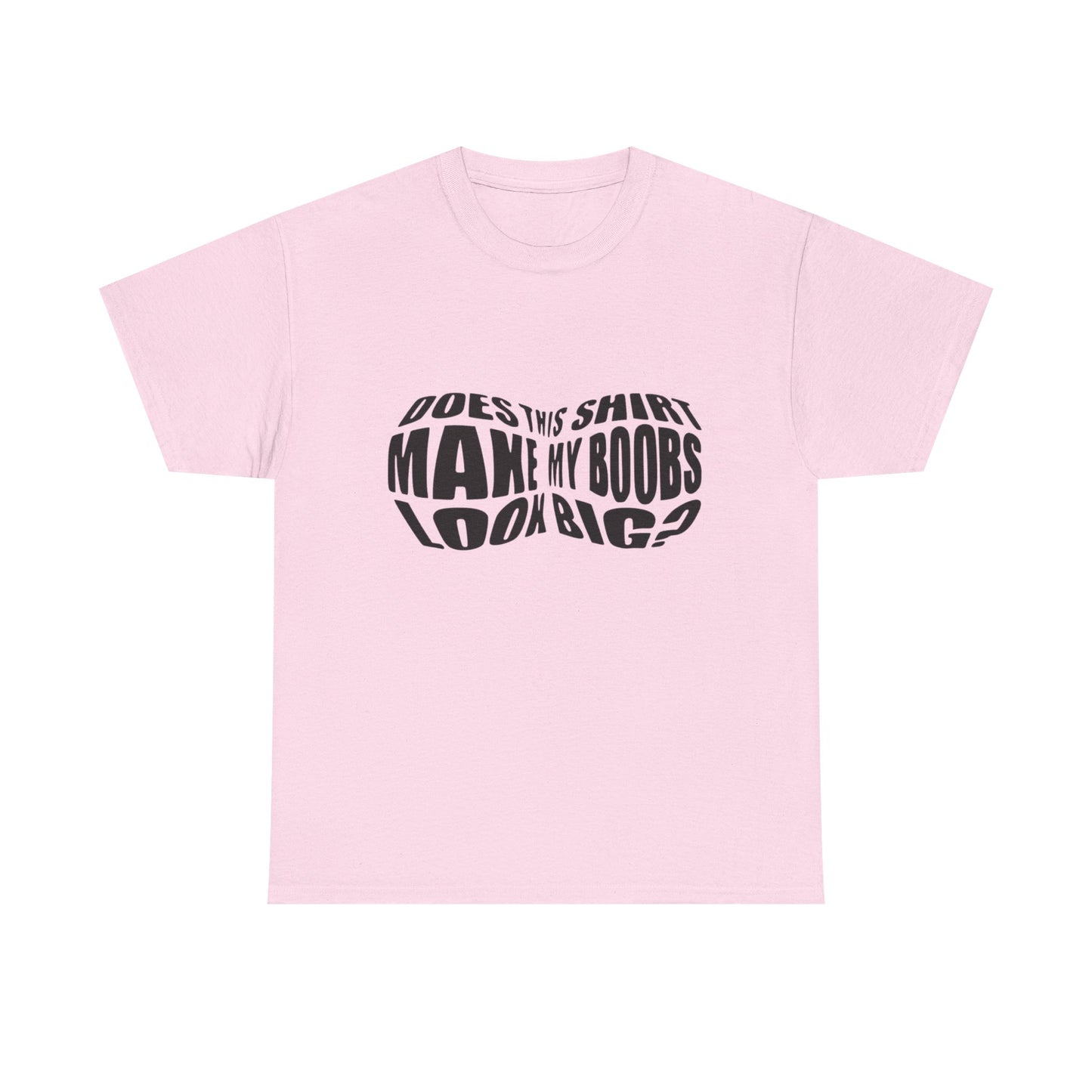 Big Boobs Funny Graphic T Shirt NEW ADULT Unisex Heavy Cotton Tee